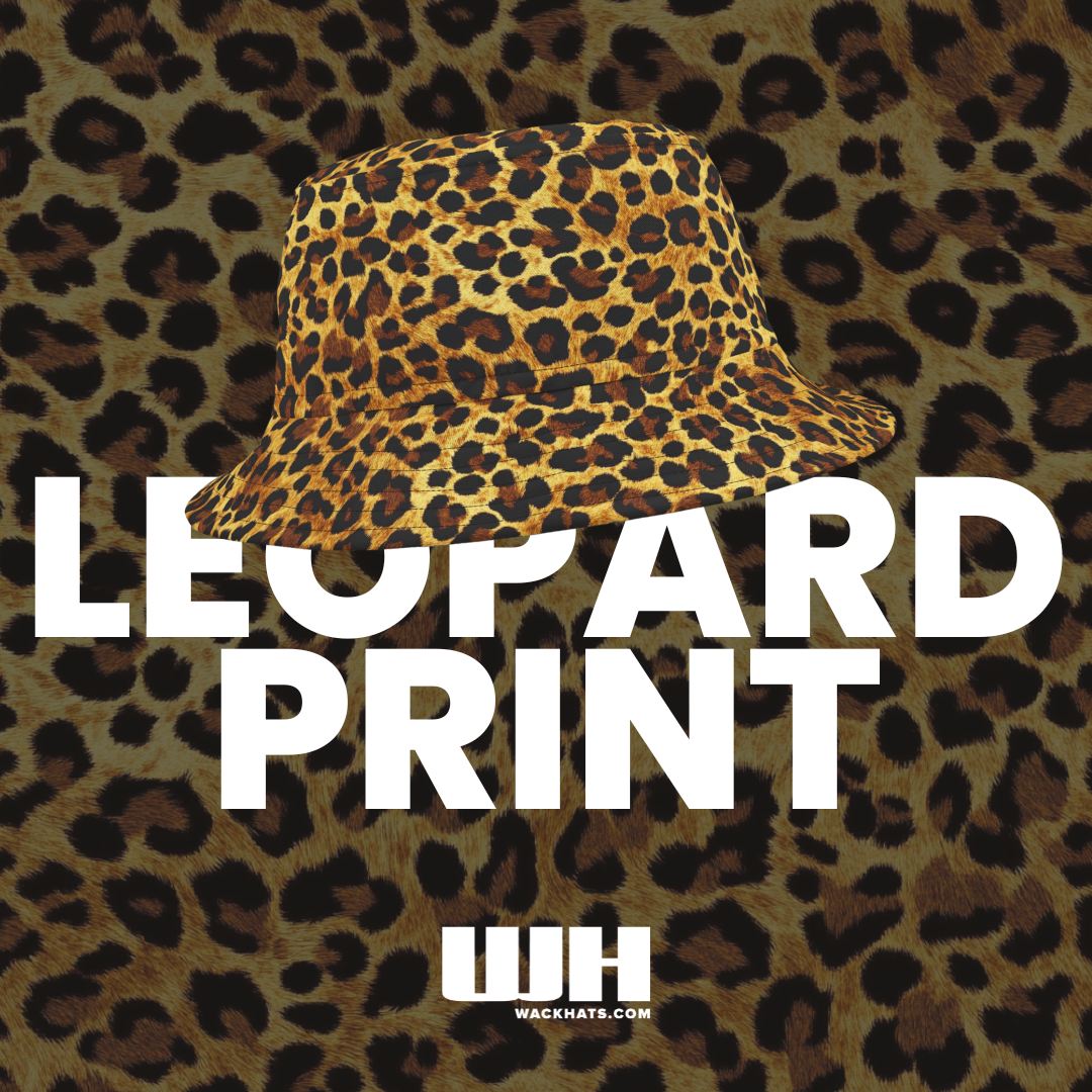 Leopard Print Bucket Hat