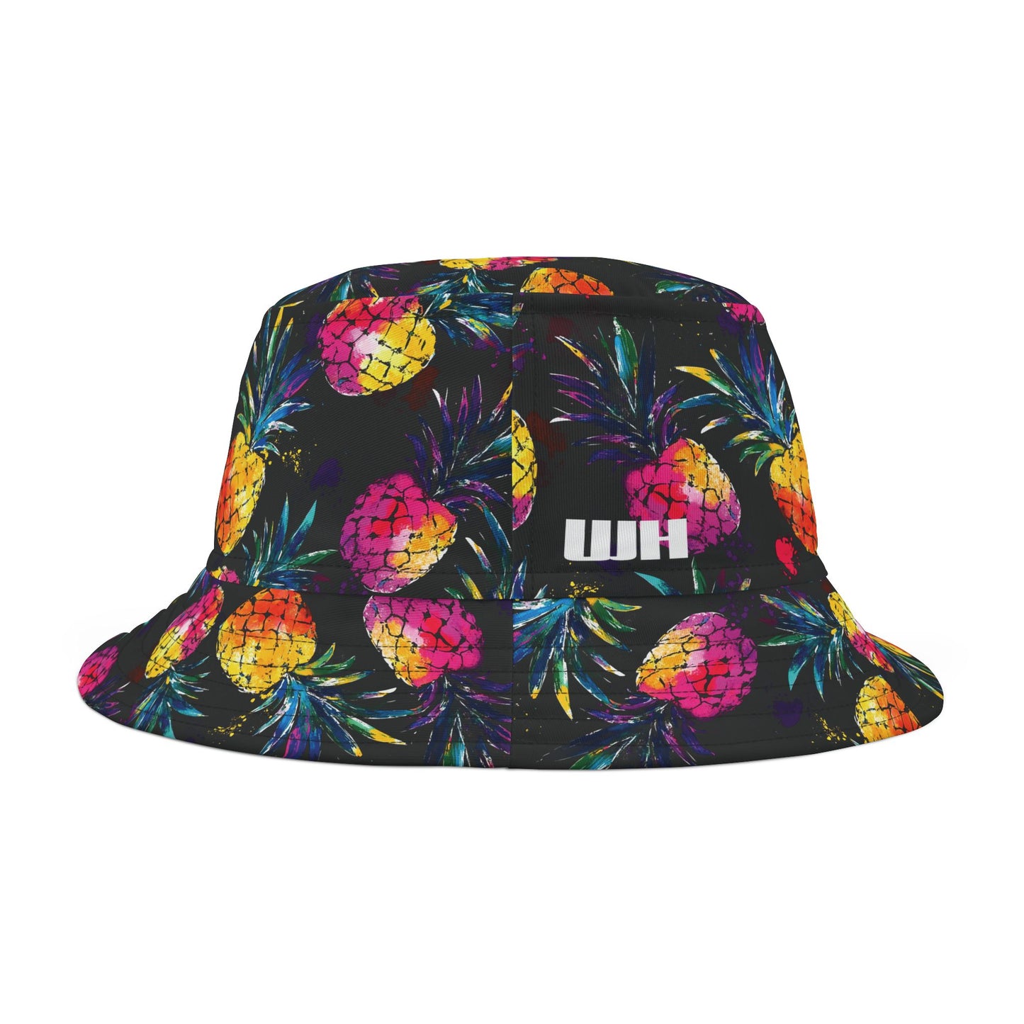 Pineapple Bucket Hat: Neon Tropic