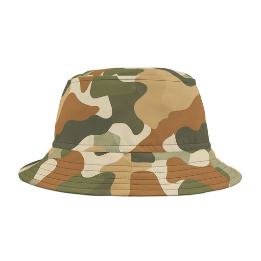 Camo Bucket Hat: Dune Strider