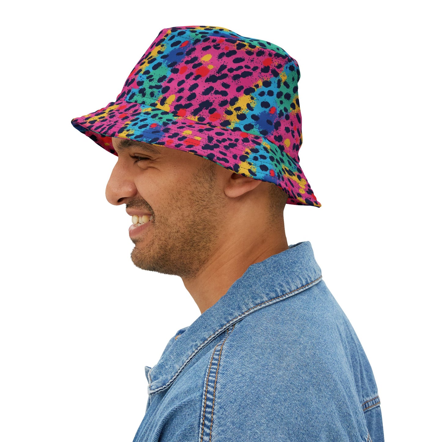 Leopard Print Bucket Hat: Retro Roar