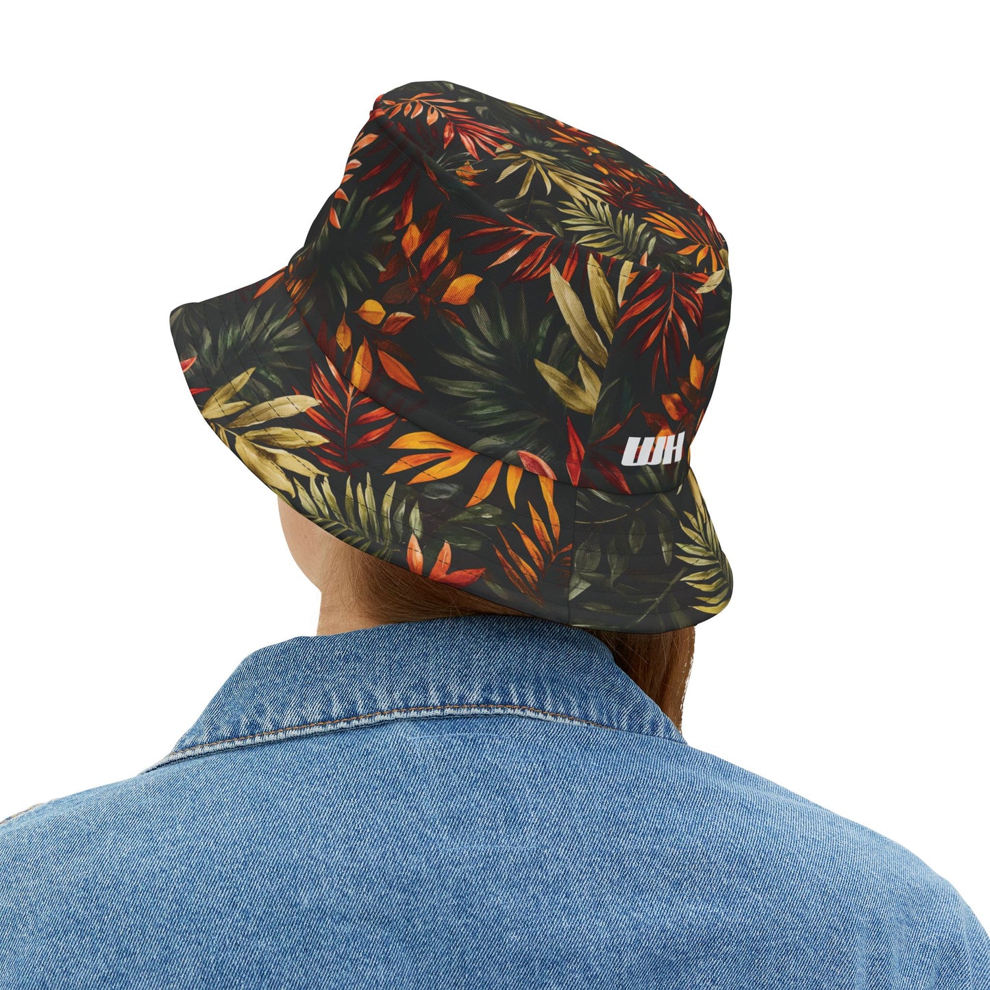 Floral Bucket Hat: Tropic Thunder