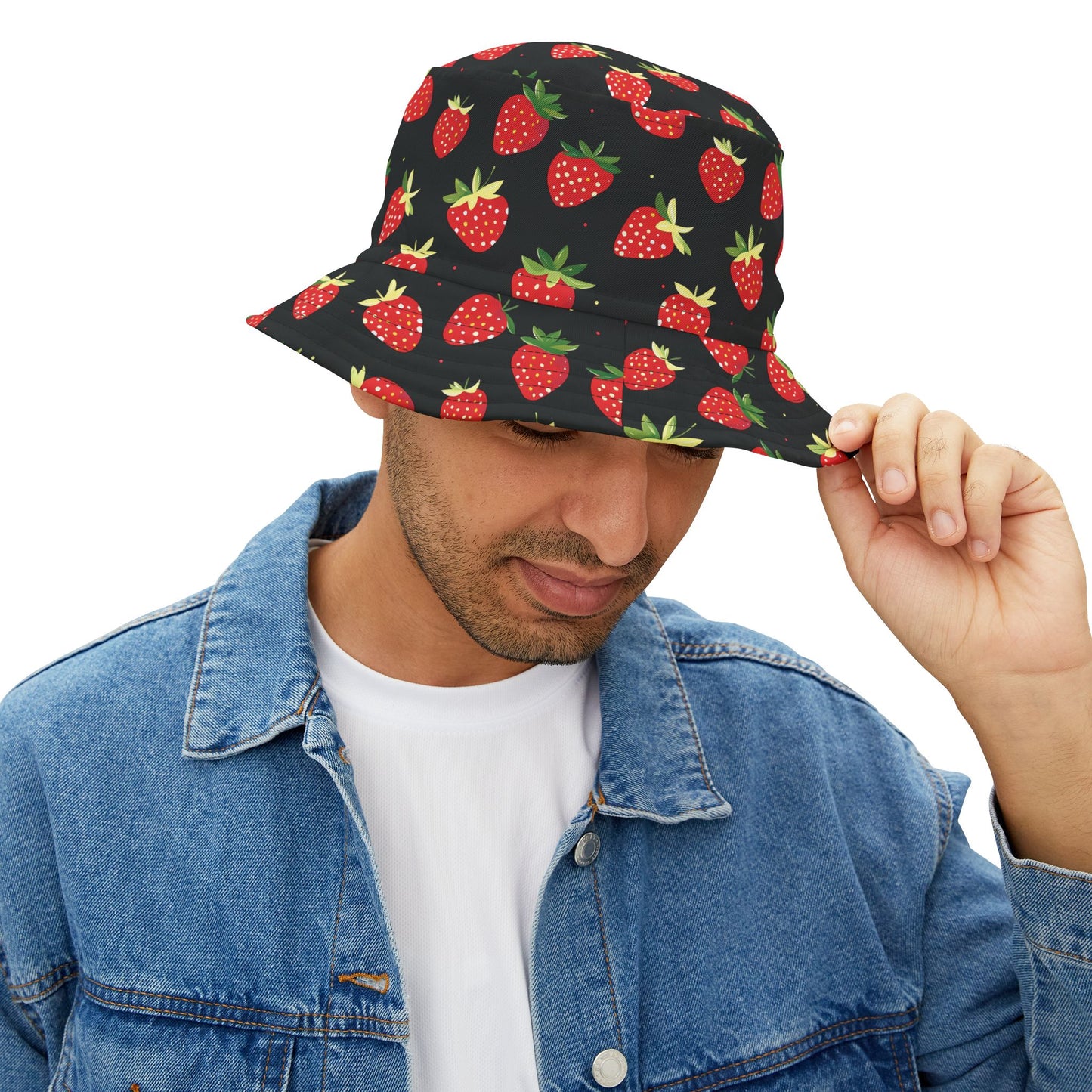 Strawberry Bucket Hat: Sublime Strawberry