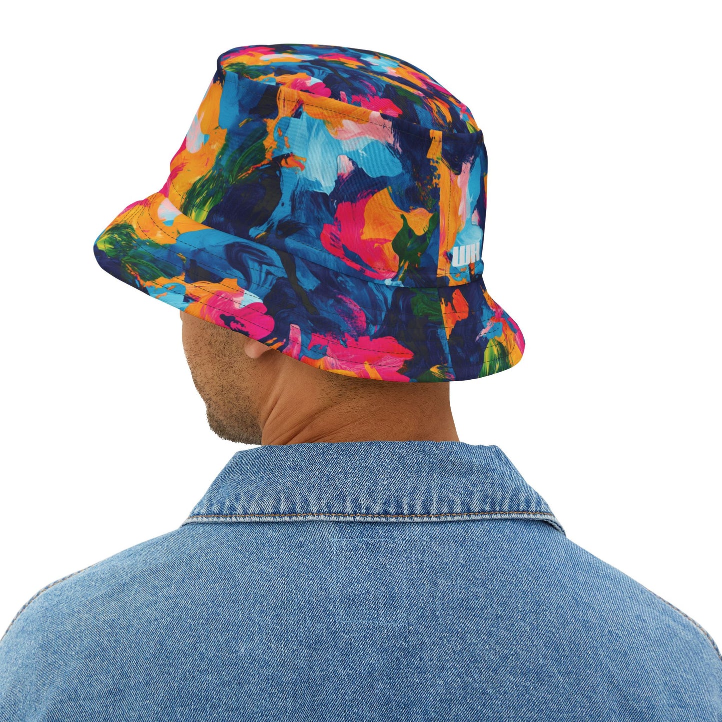 Abstract Bucket Hat: Artistic Art