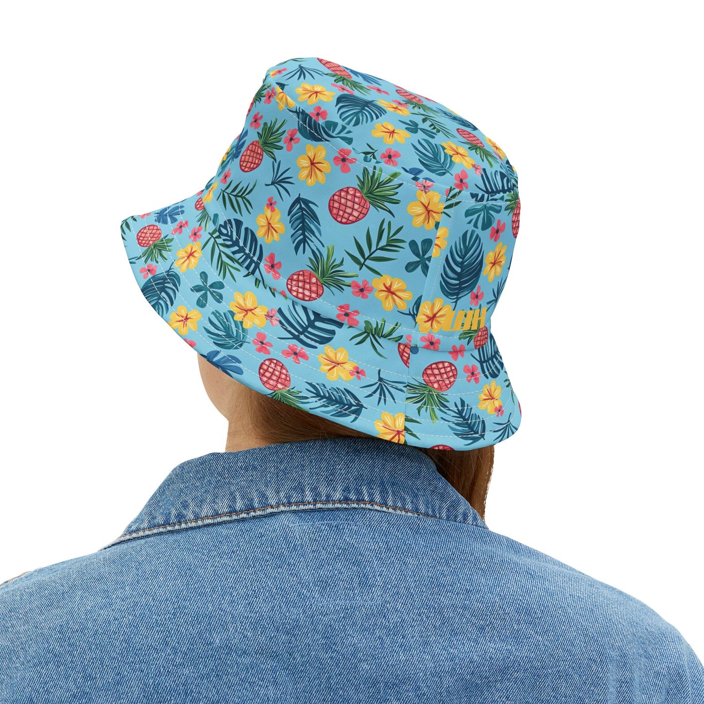 Pineapple Bucket Hat: Oceanic Oasis