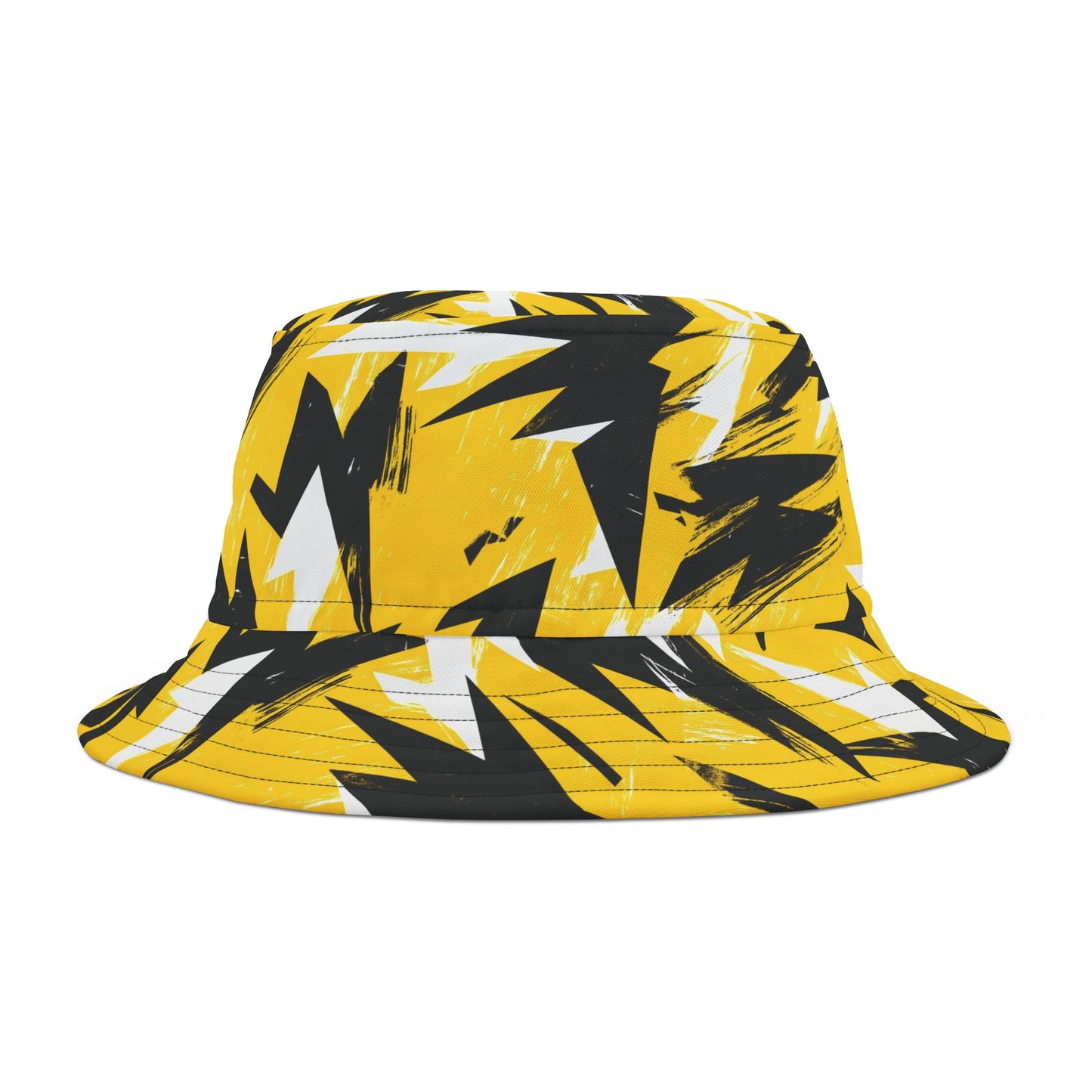 Abstract Bucket Hat: Voltage Vibe