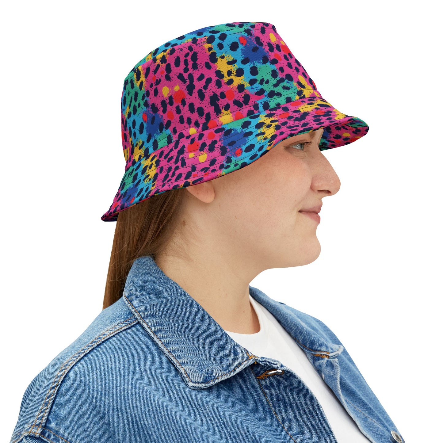 Leopard Print Bucket Hat: Retro Roar