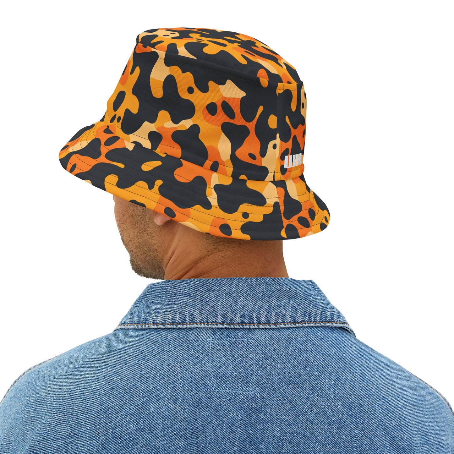 Camo Bucket Hat: Inferno Mirage