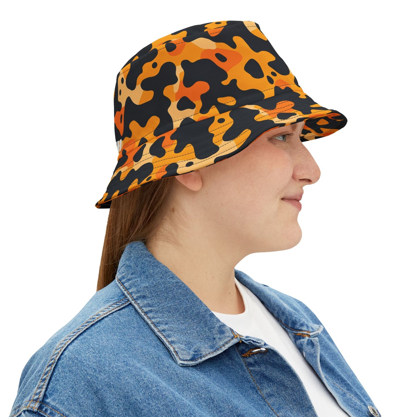 Camo Bucket Hat: Inferno Mirage