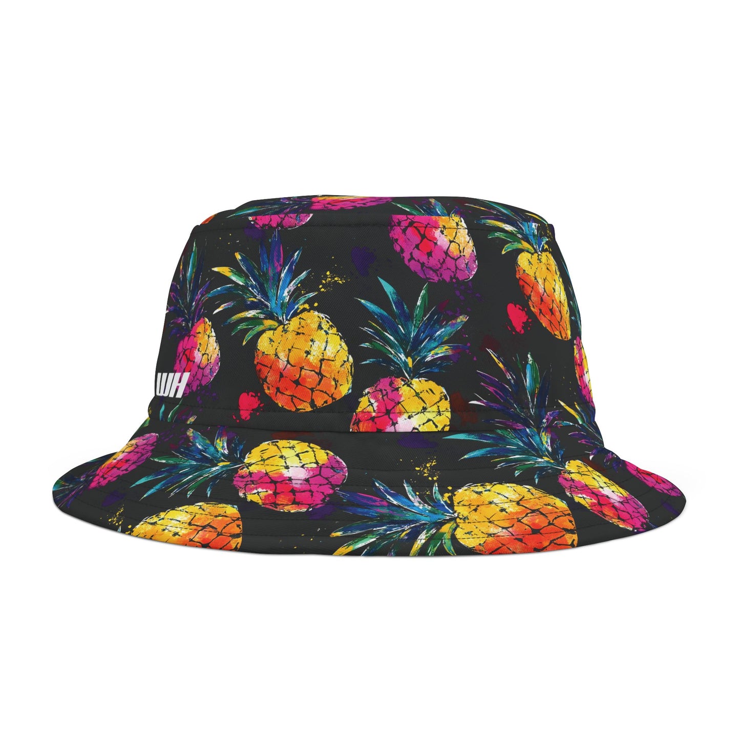 Pineapple Bucket Hat: Neon Tropic