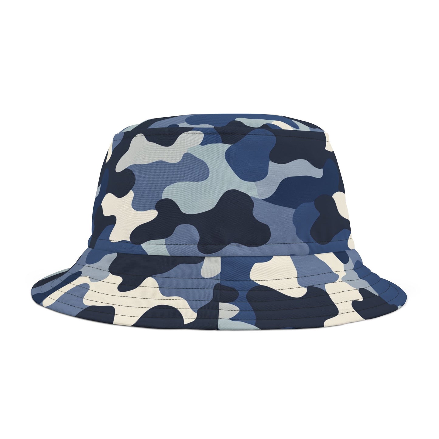 Camo Bucket Hat: Arctic Drift