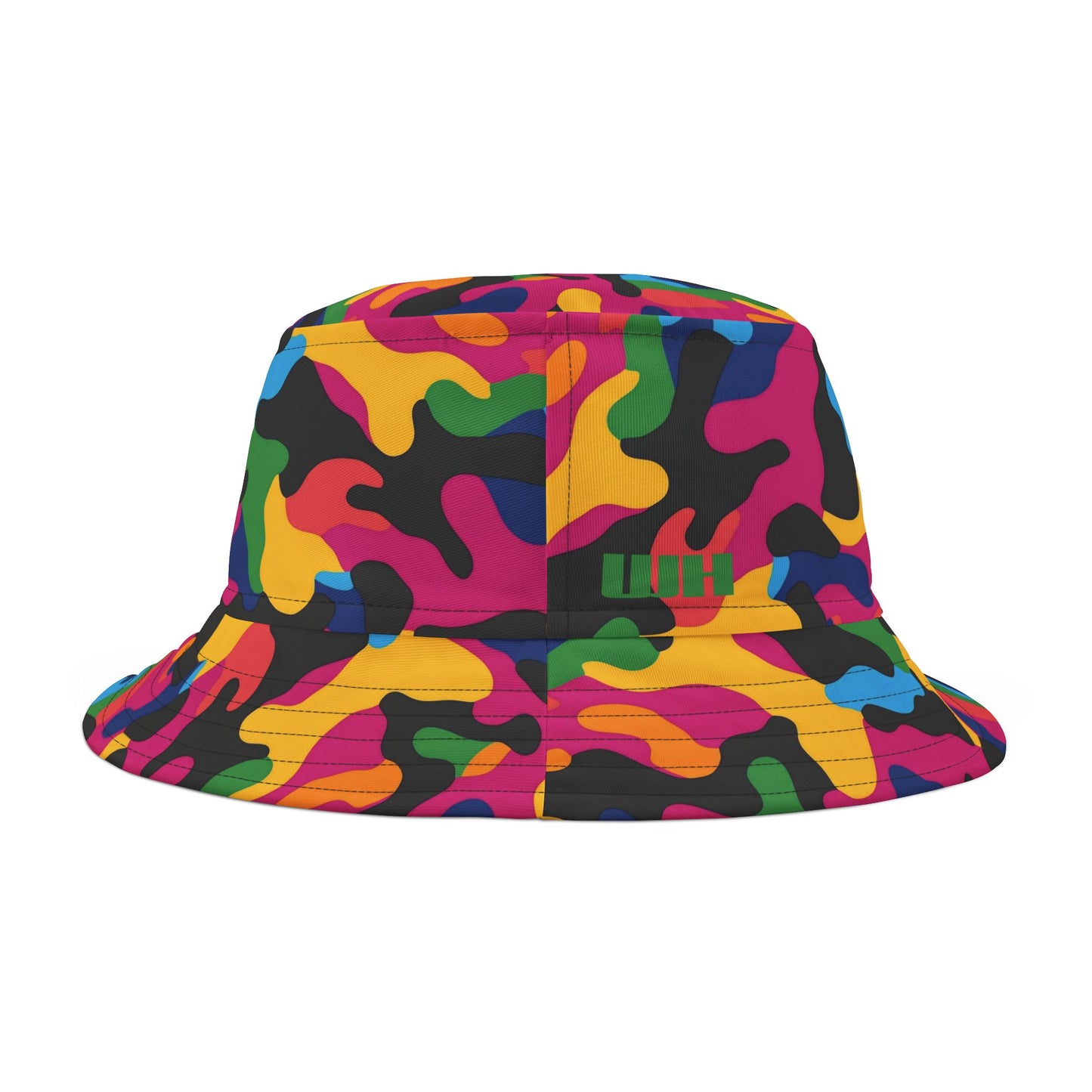 Camo Bucket Hat: Color Clash