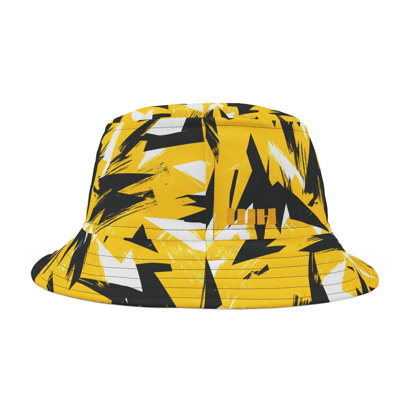 Abstract Bucket Hat: Voltage Vibe