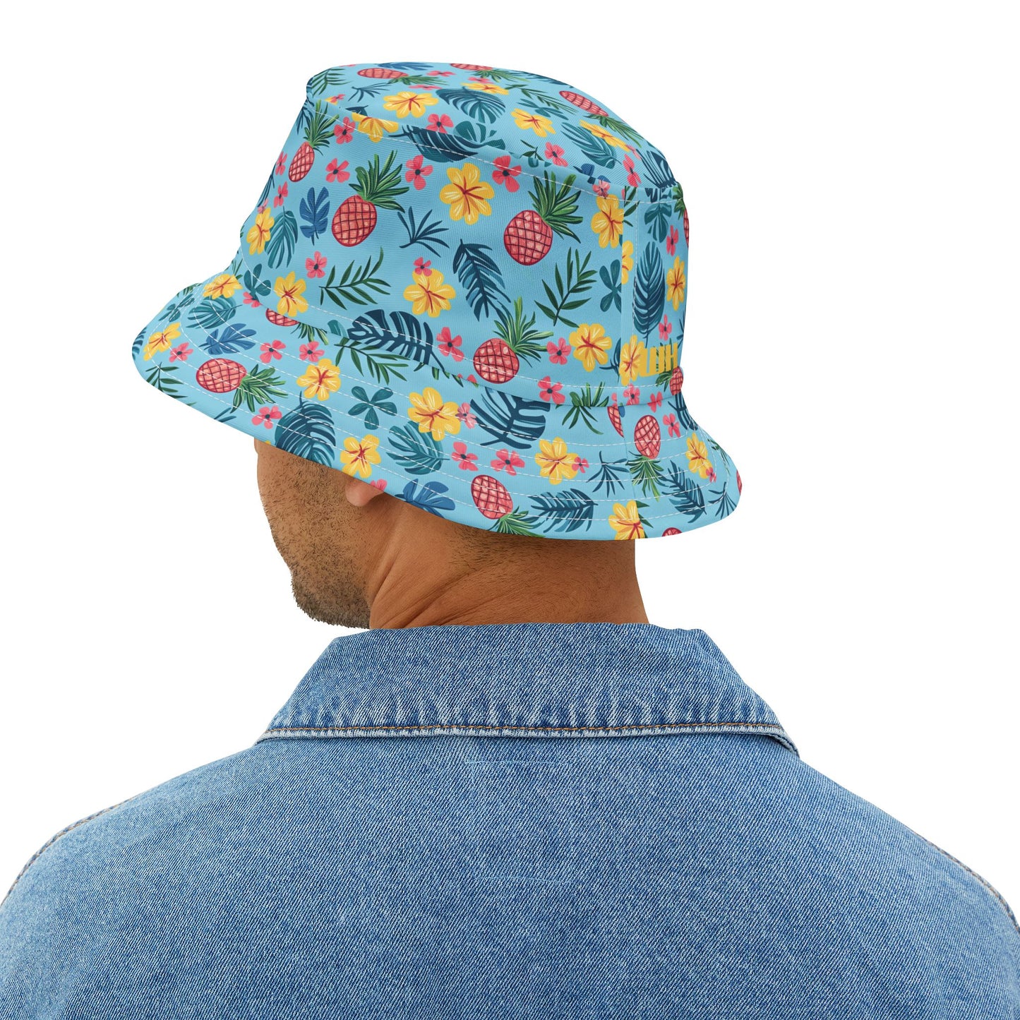 Pineapple Bucket Hat: Oceanic Oasis