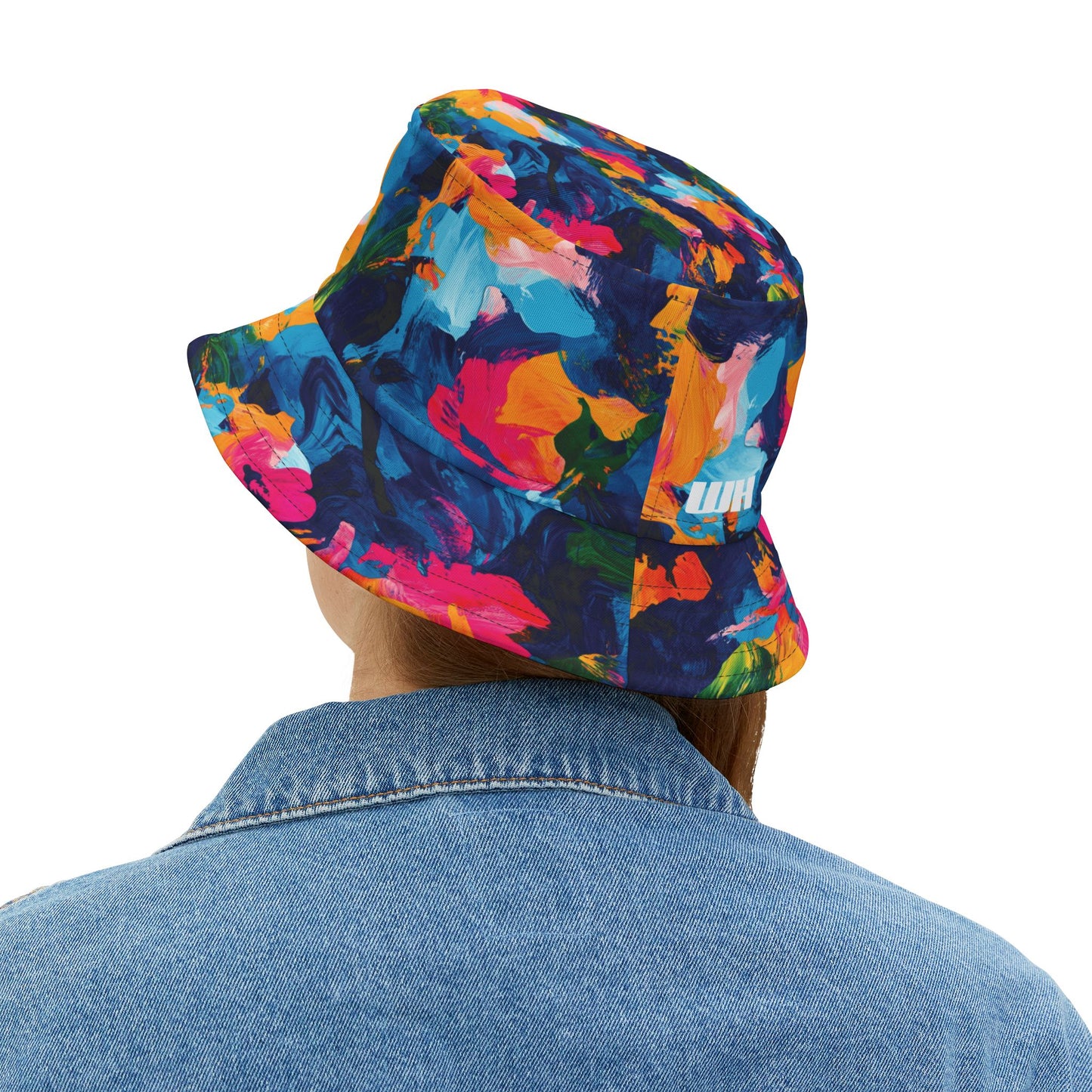 Abstract Bucket Hat: Artistic Art