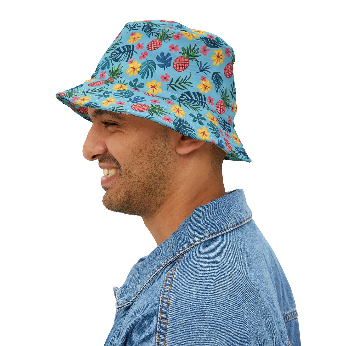 Pineapple Bucket Hat: Oceanic Oasis