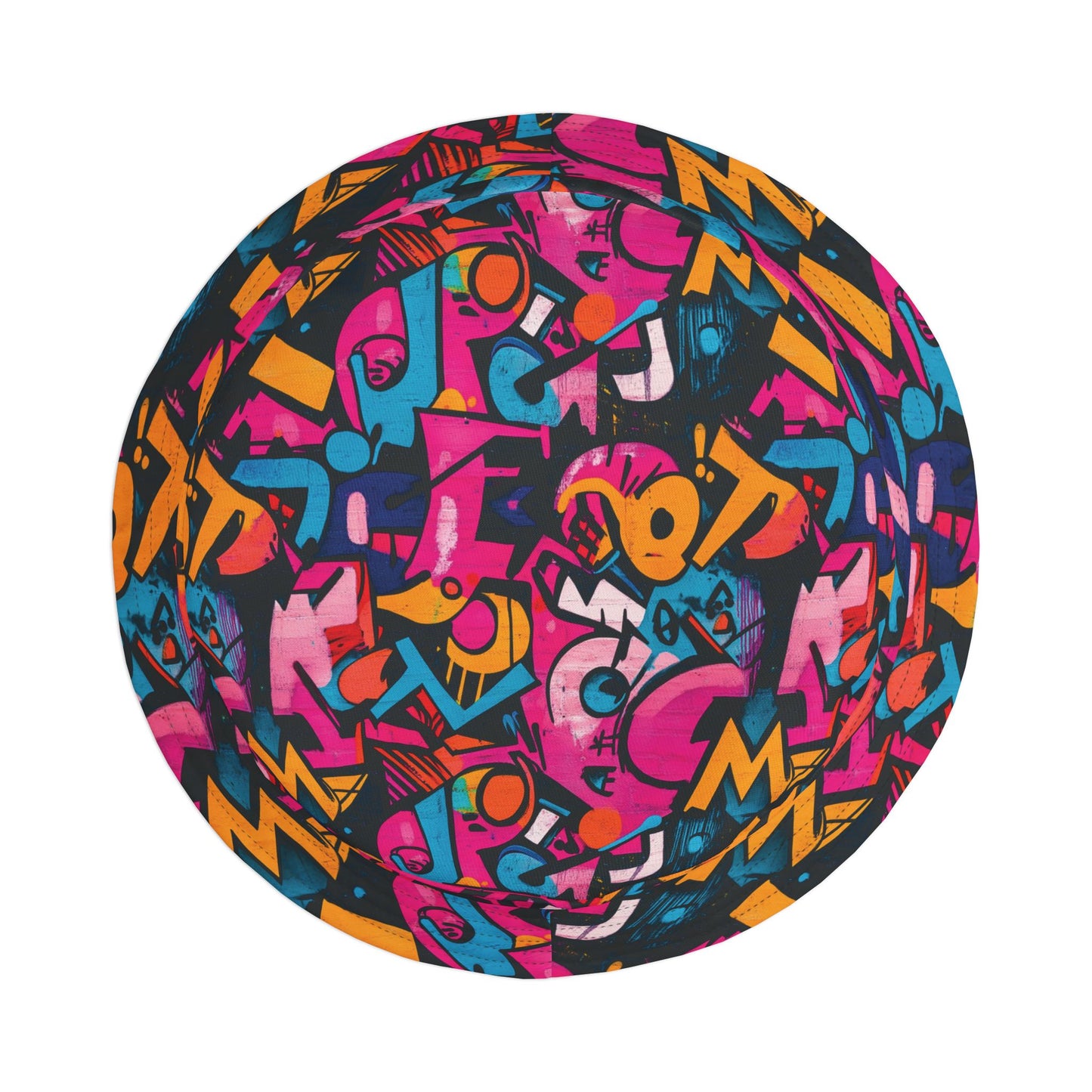 Graffiti Bucket Hat: Vivid Vandal