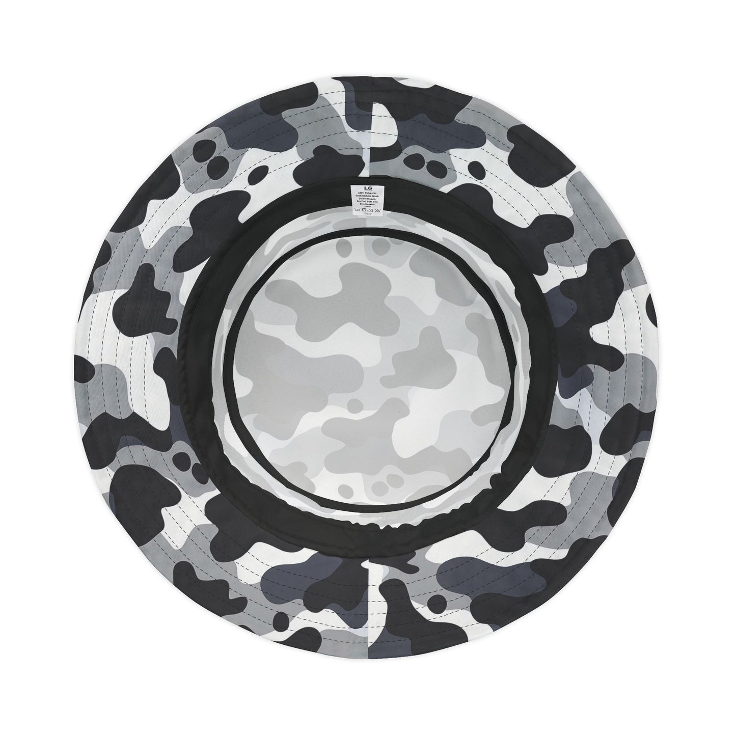 Camo Bucket Hat: Arctic Shadow