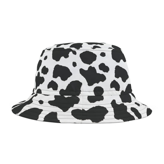 Cow Print Bucket Hat: Udderly Cool