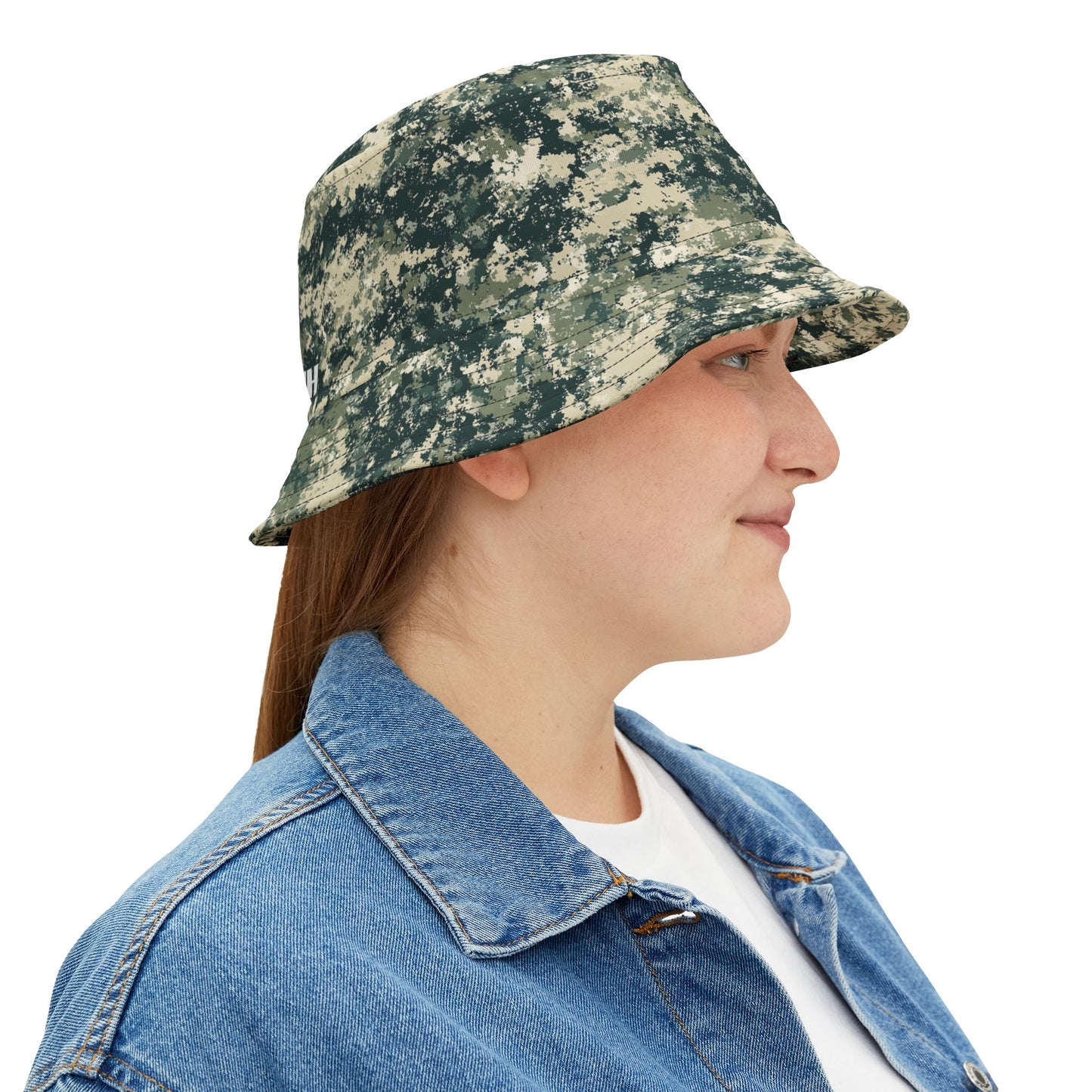 Camo Bucket Hat: Cyber Terrain