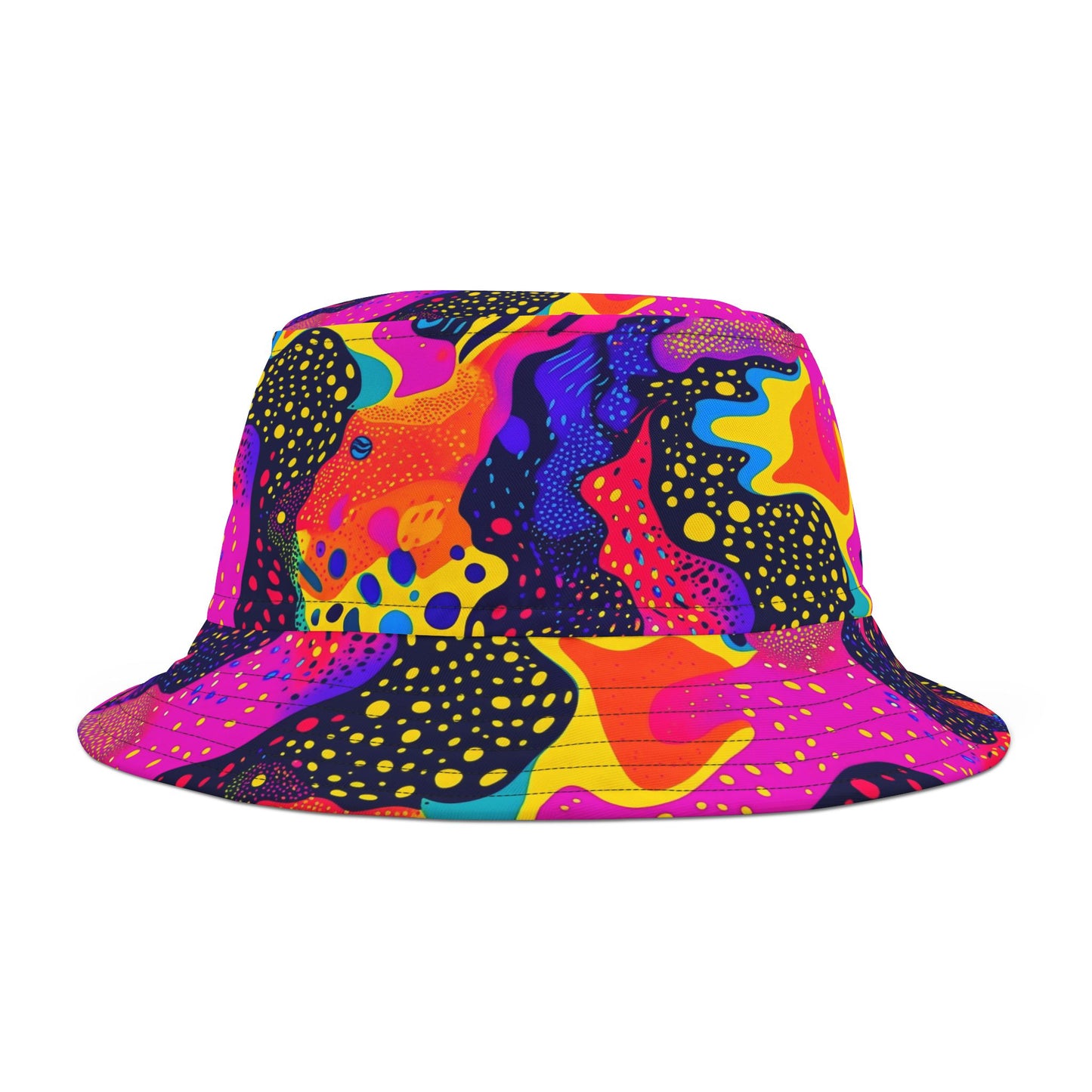 Psychedelic Bucket Hat: Cosmic Trip