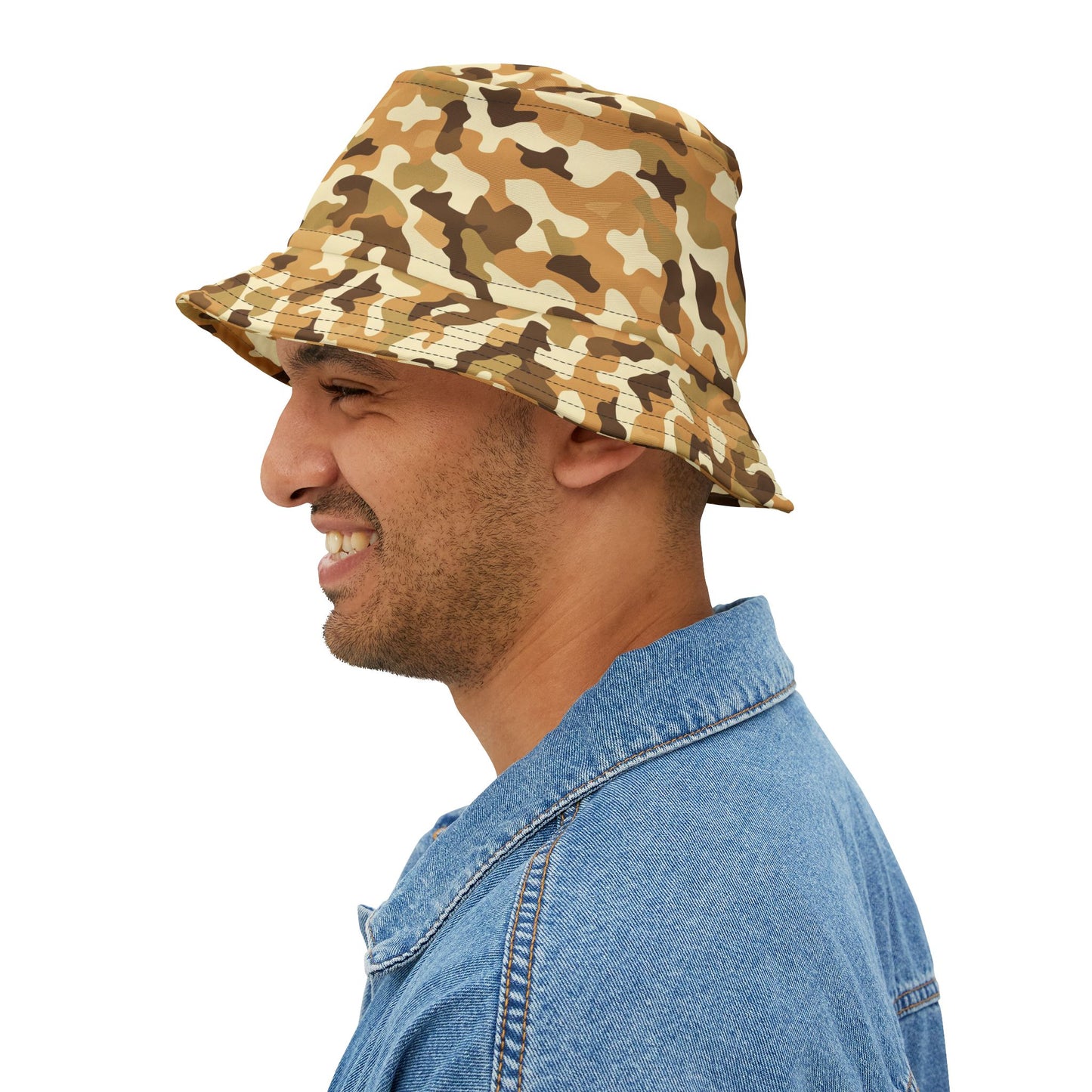 Camo Bucket Hat: Desert Drift