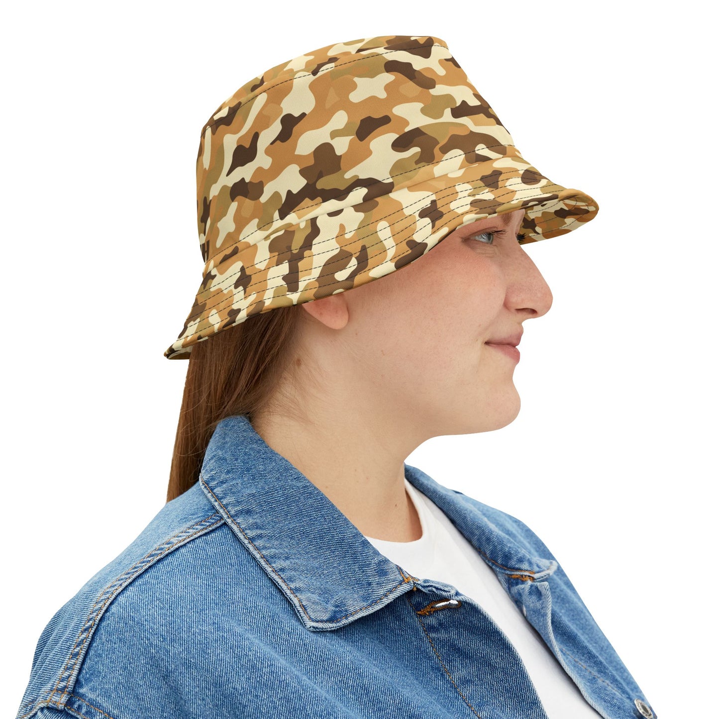 Camo Bucket Hat: Desert Drift