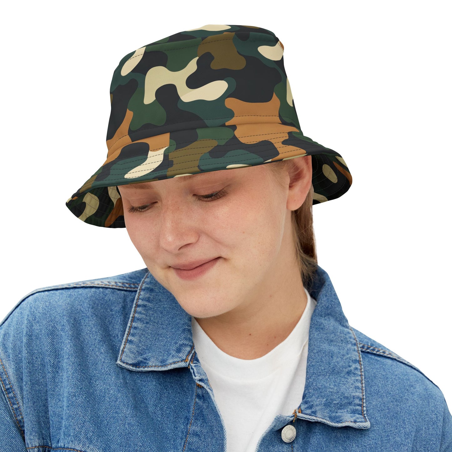 Camo Bucket Hat: Battle Terrain