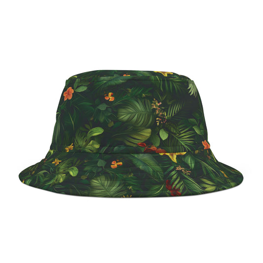 Floral Bucket Hat: Jungle Spirit