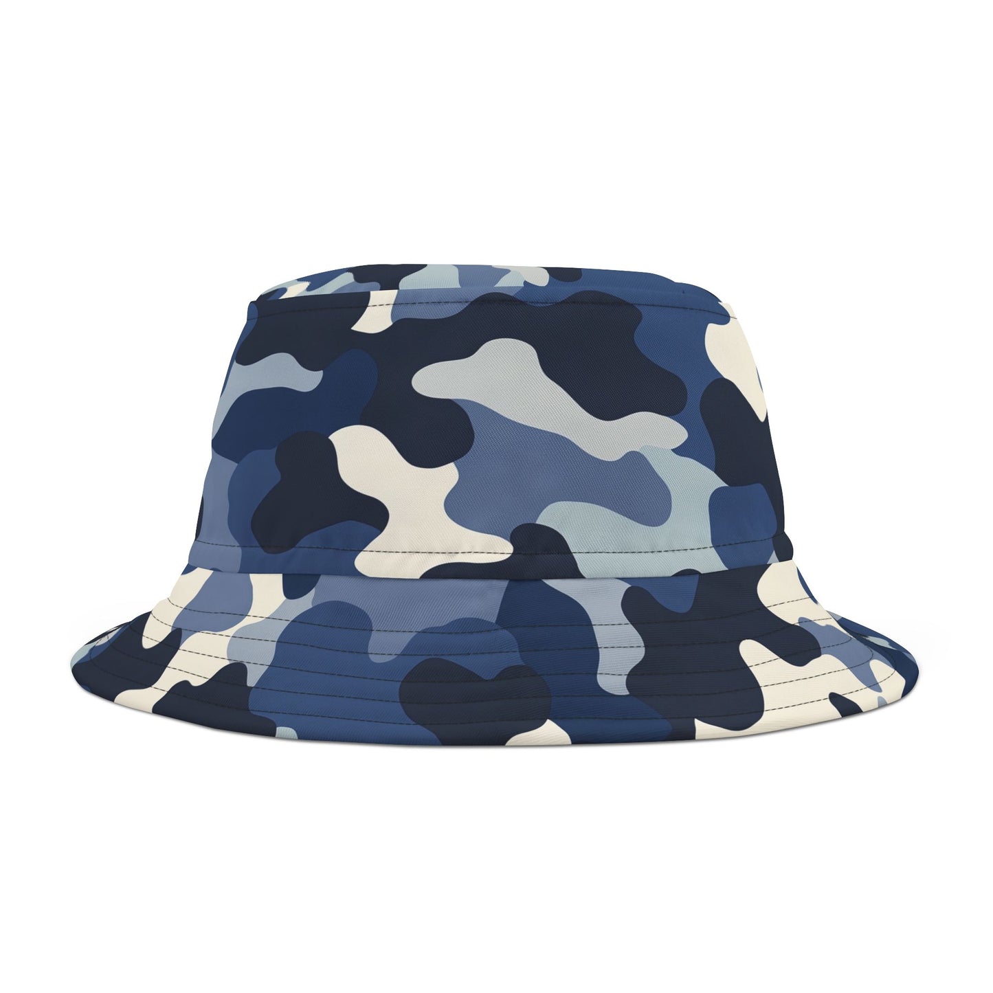 Camo Bucket Hat: Arctic Drift