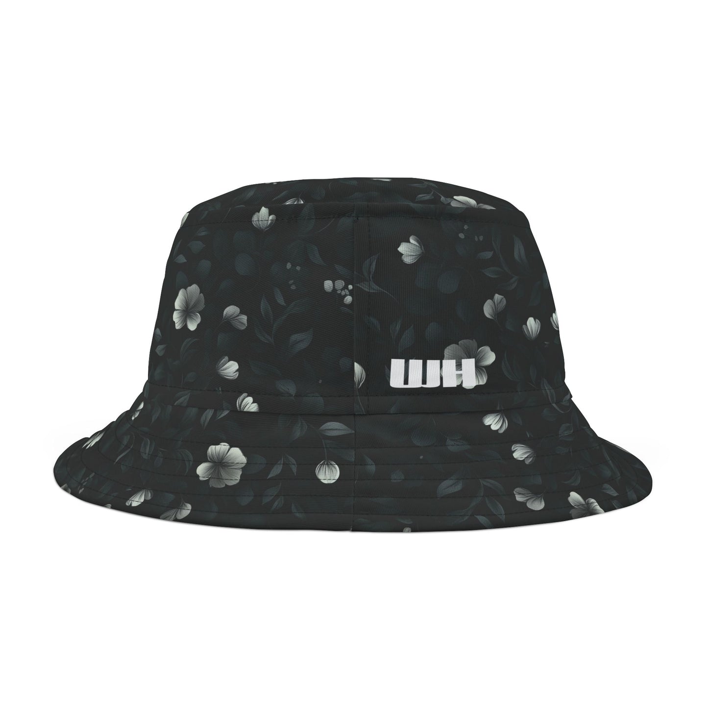 Floral Bucket Hat: Shadow Bloom