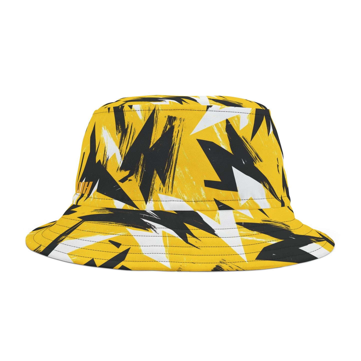 Abstract Bucket Hat: Voltage Vibe