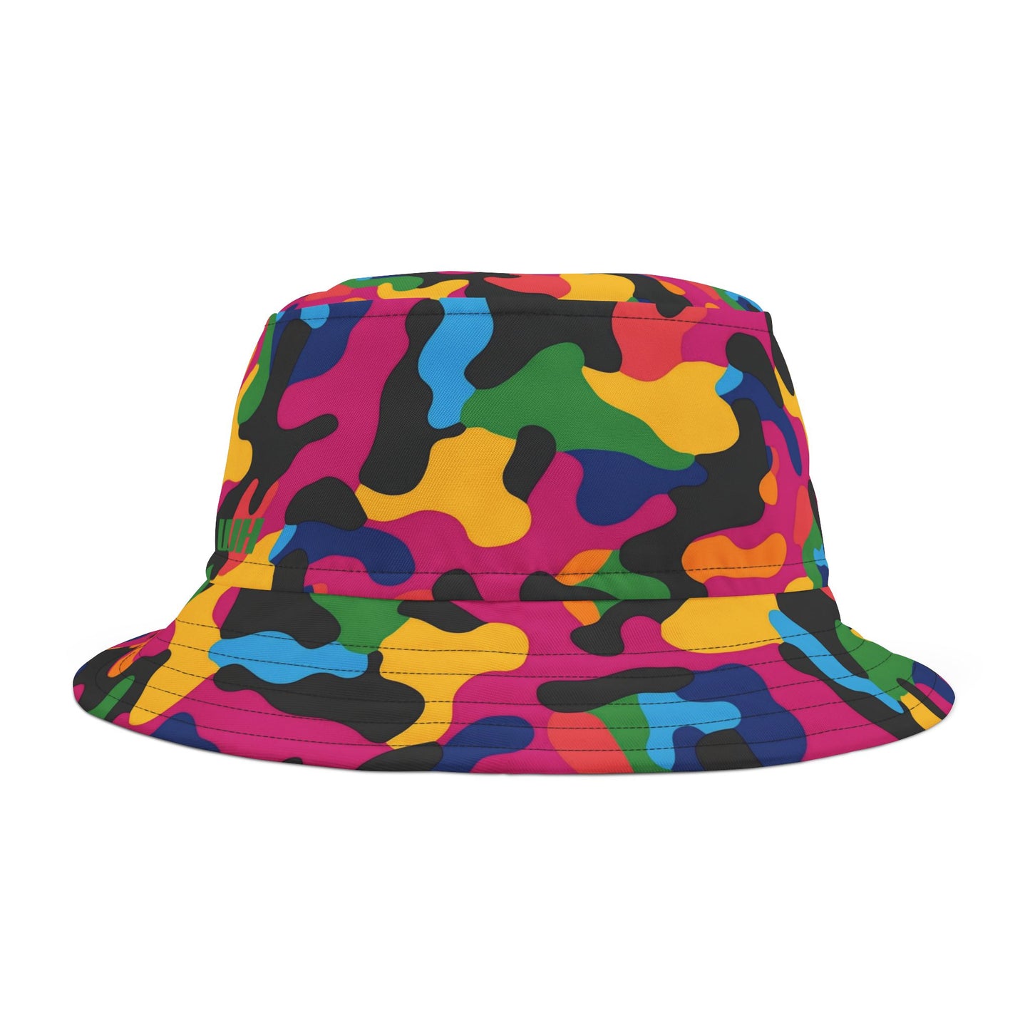 Camo Bucket Hat: Color Clash