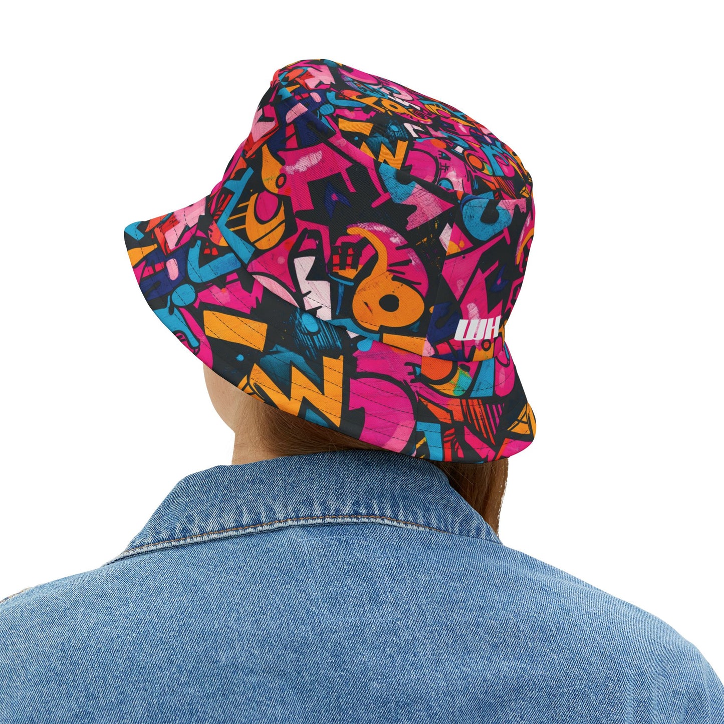 Graffiti Bucket Hat: Vivid Vandal