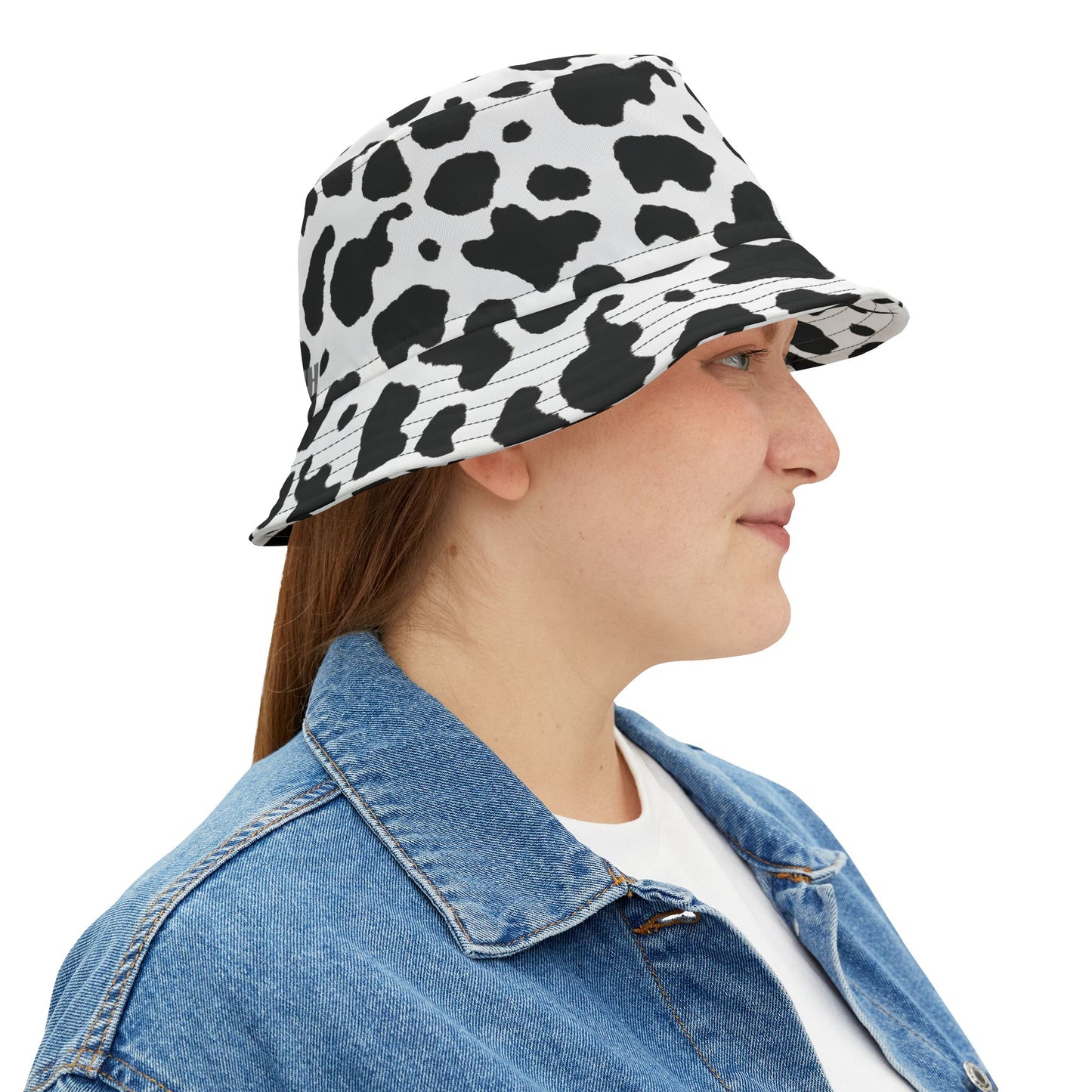 Cow Print Bucket Hat: Udderly Cool