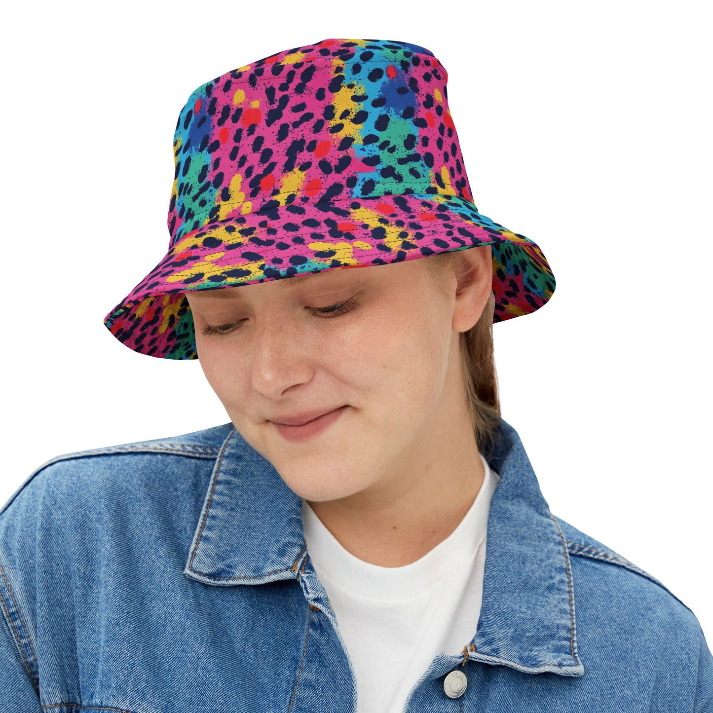 Leopard Print Bucket Hat: Retro Roar