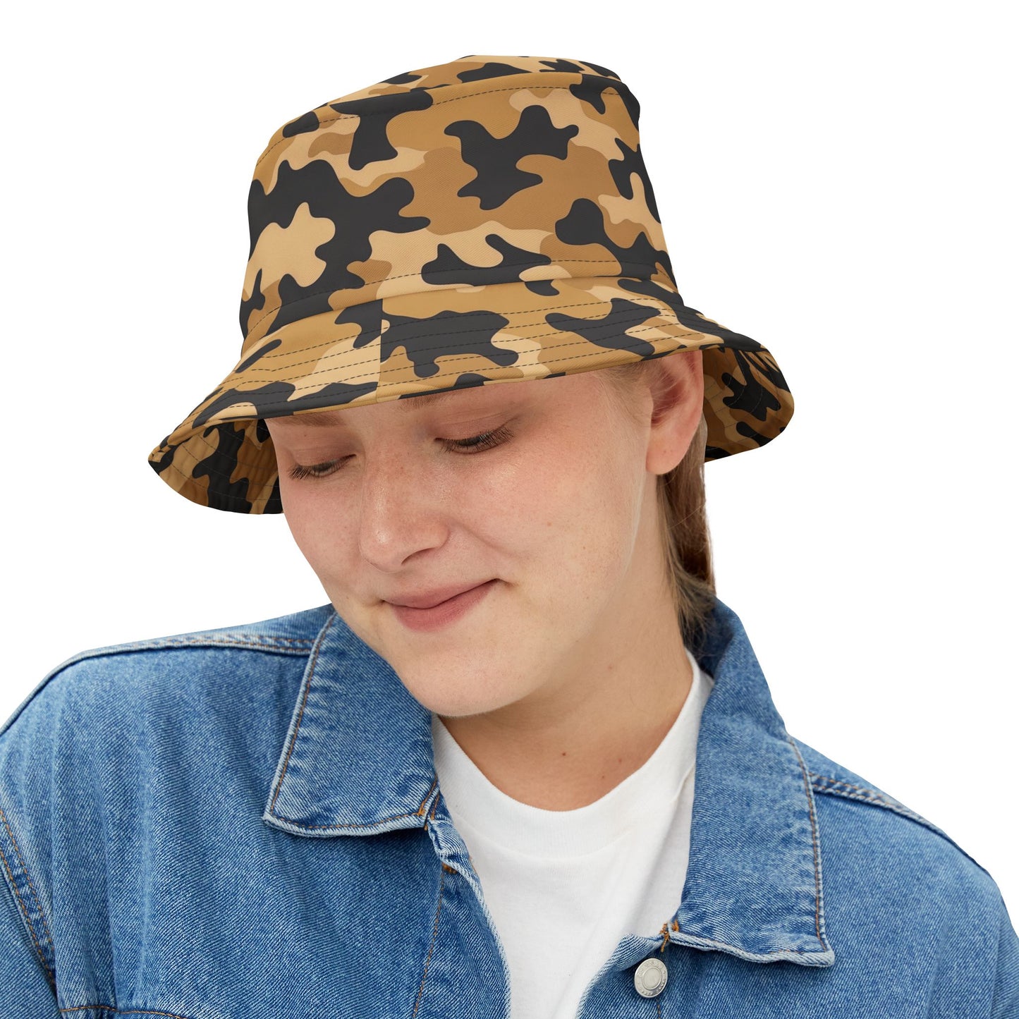 Camo Bucket Hat: Desert Mirage