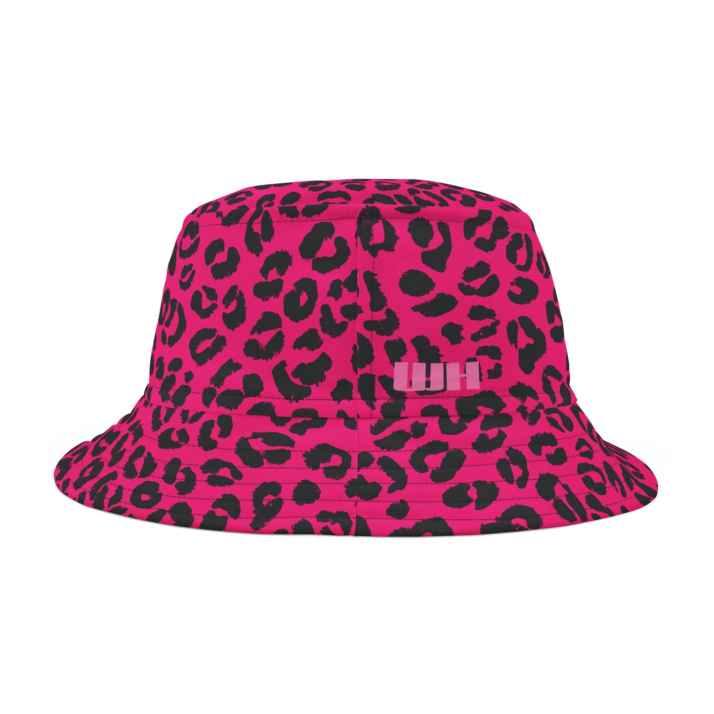 Leopard Print Bucket Hat: Pink Prowl