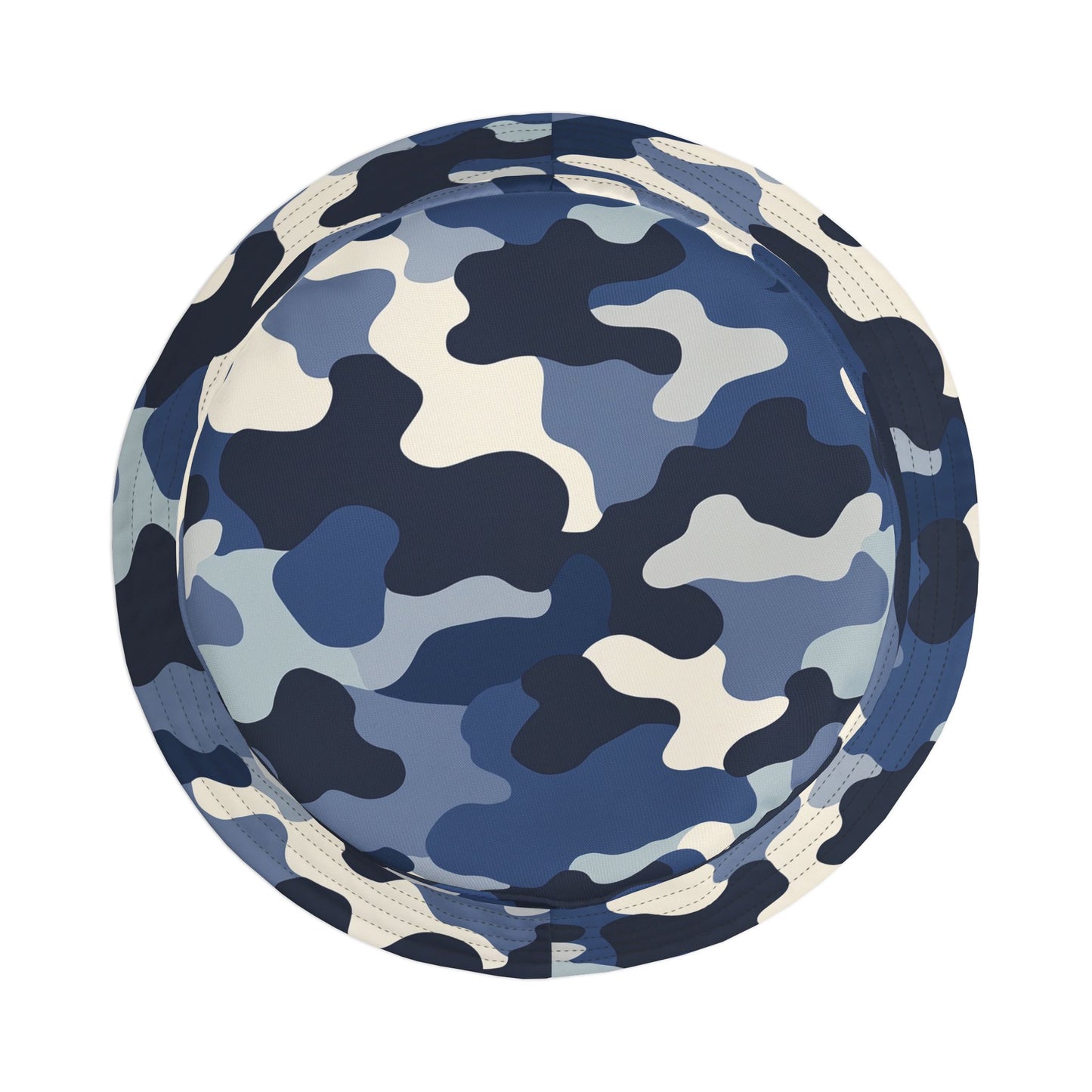 Camo Bucket Hat: Arctic Drift