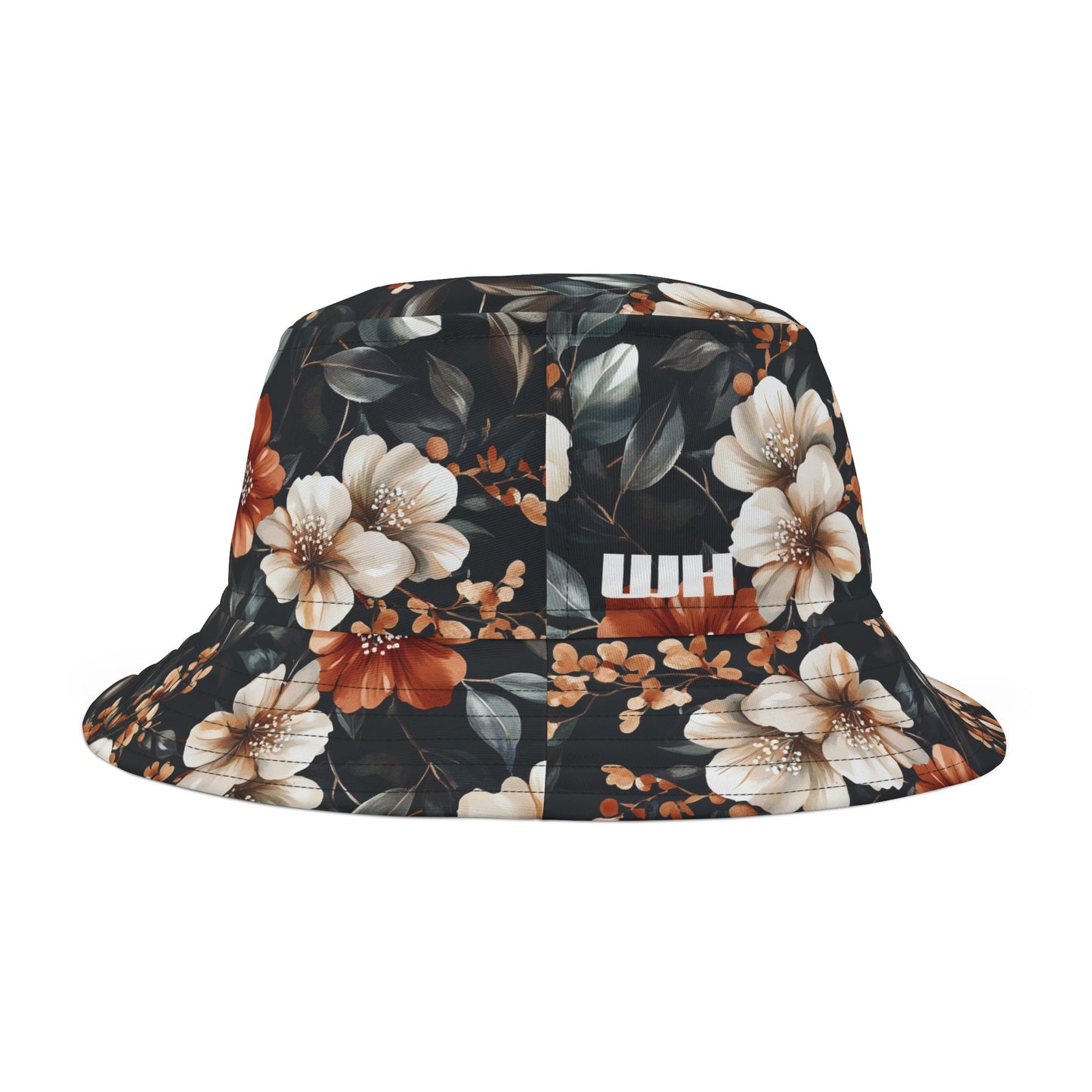 Floral Bucket Hat: Rustic Rose