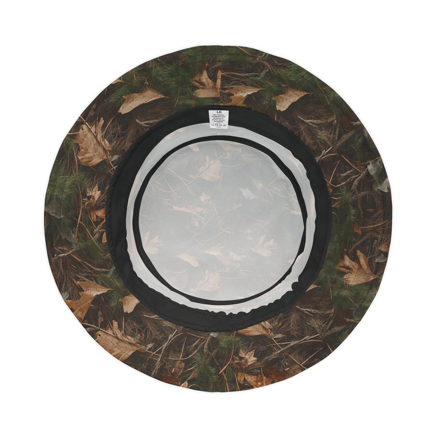 Camo Bucket Hat: Forest Floor