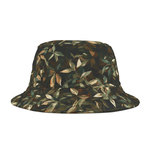 Camo Bucket Hat: Woodland Whisper