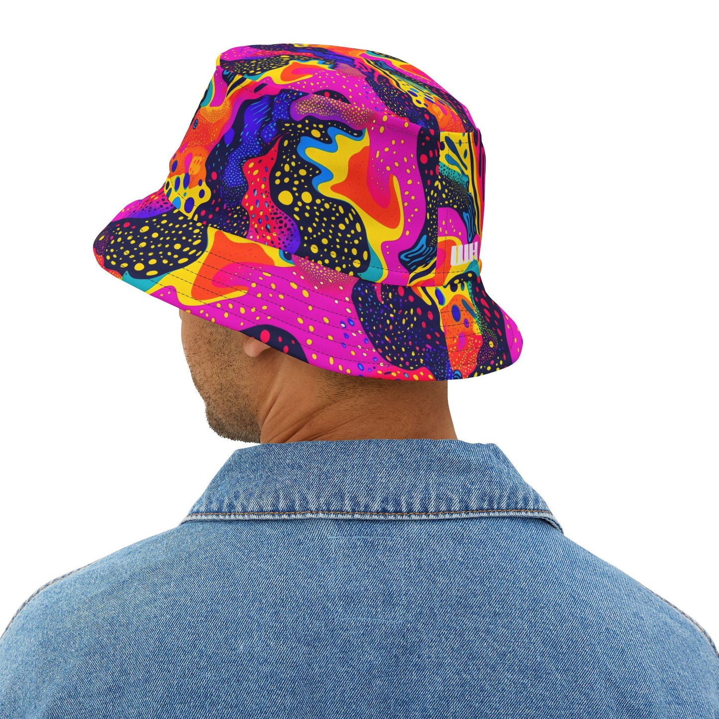 Psychedelic Bucket Hat: Cosmic Trip