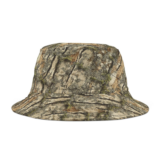 Camo Bucket Hat: Fissured Frontier