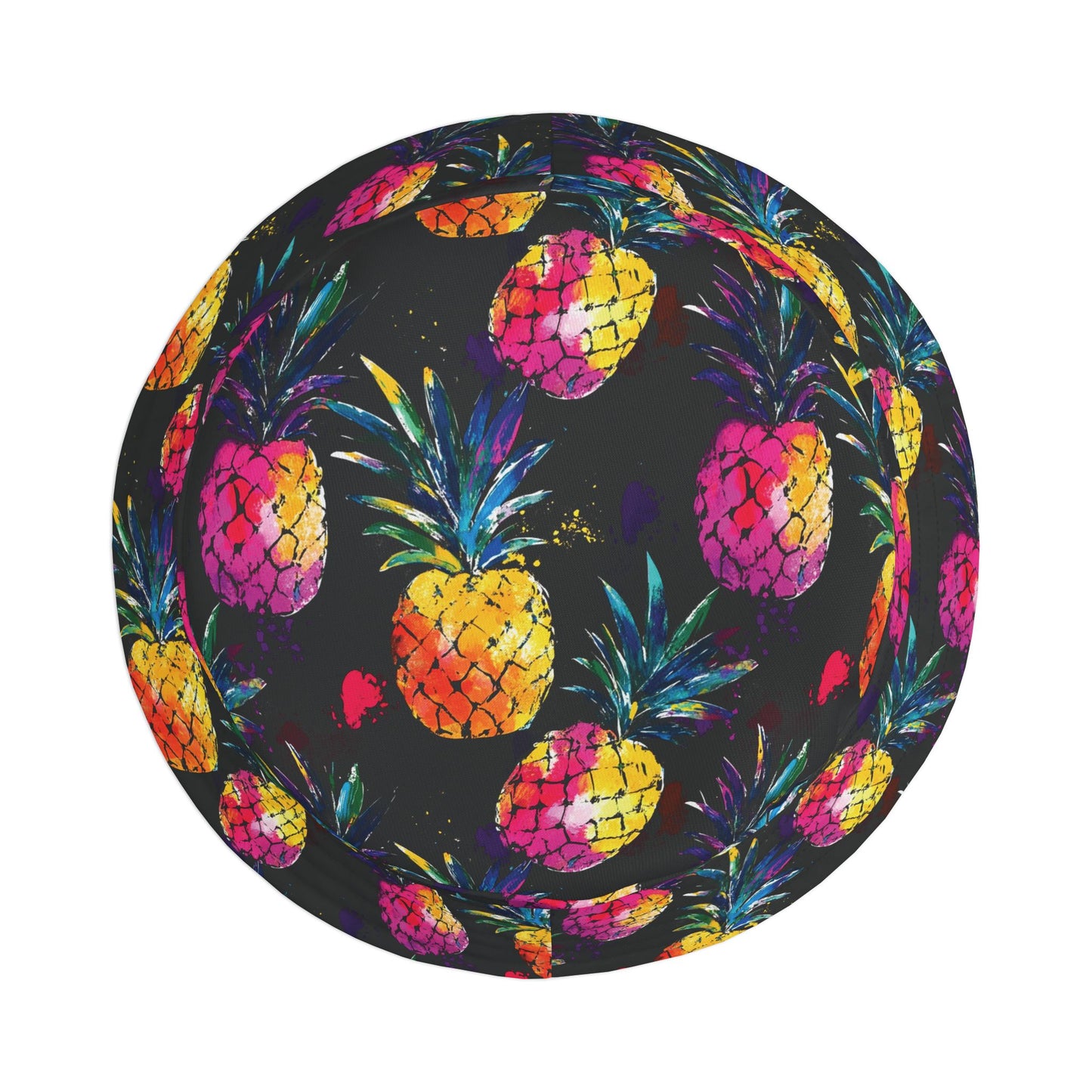 Pineapple Bucket Hat: Neon Tropic