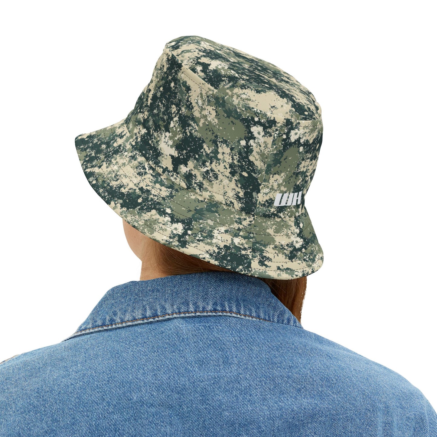 Camo Bucket Hat: Cyber Terrain