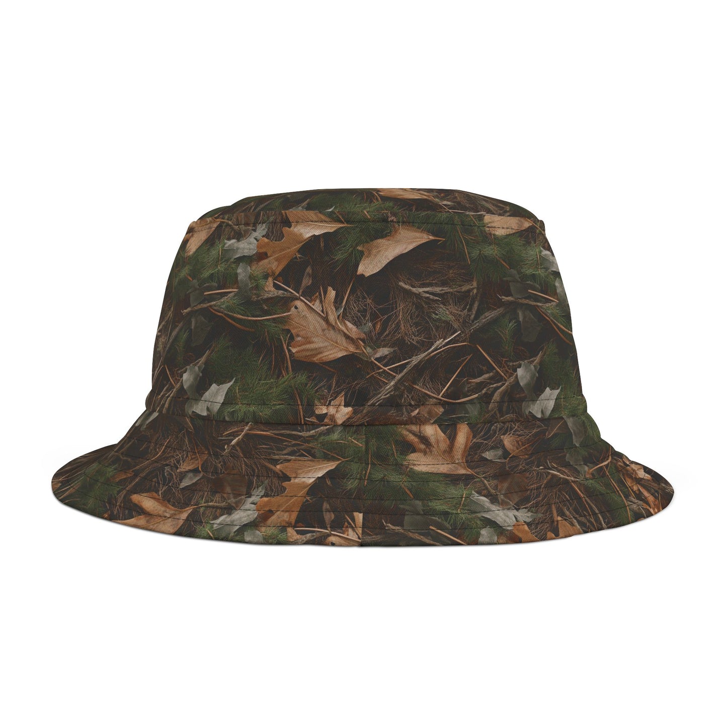 Camo Bucket Hat: Forest Floor