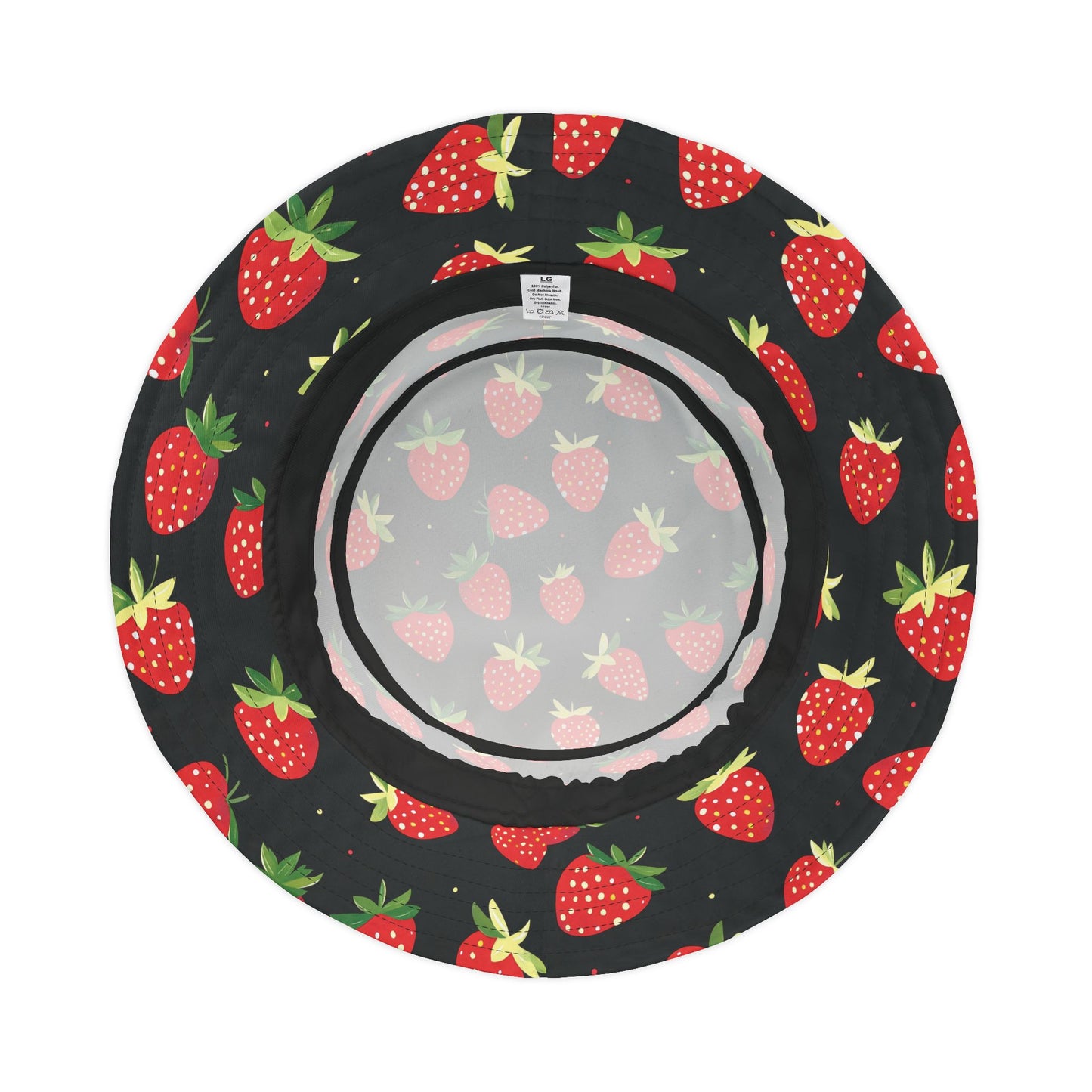 Strawberry Bucket Hat: Sublime Strawberry