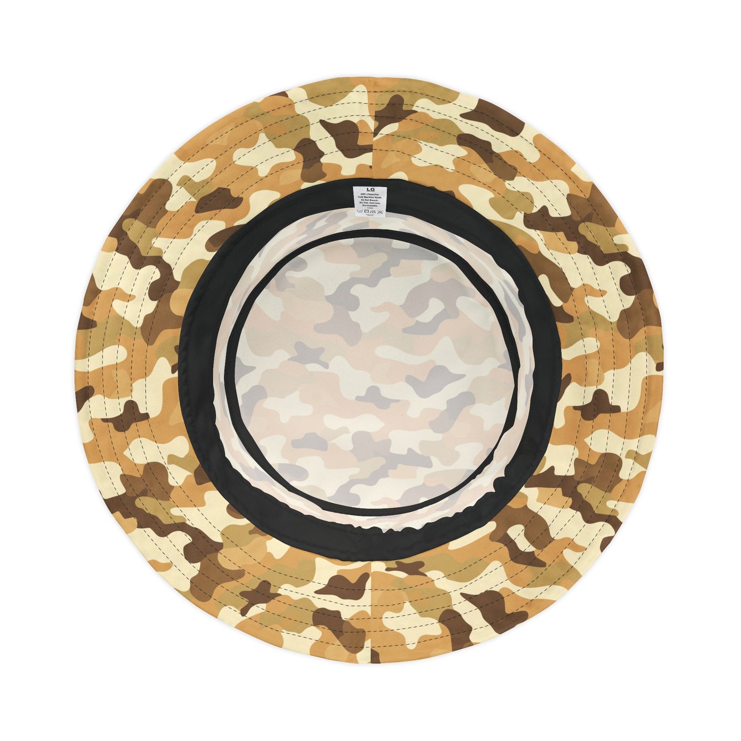 Camo Bucket Hat: Desert Drift