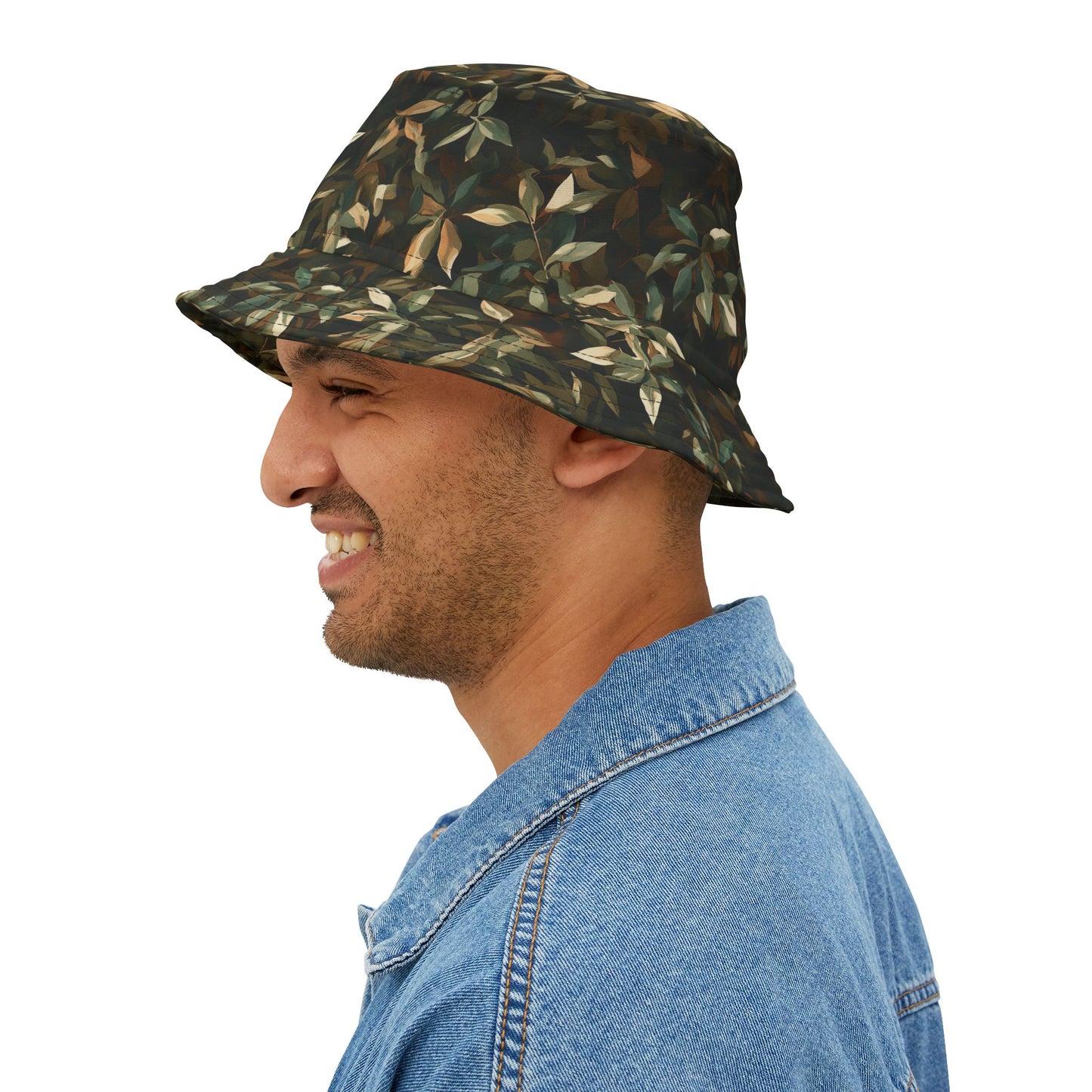 Camo Bucket Hat: Woodland Whisper