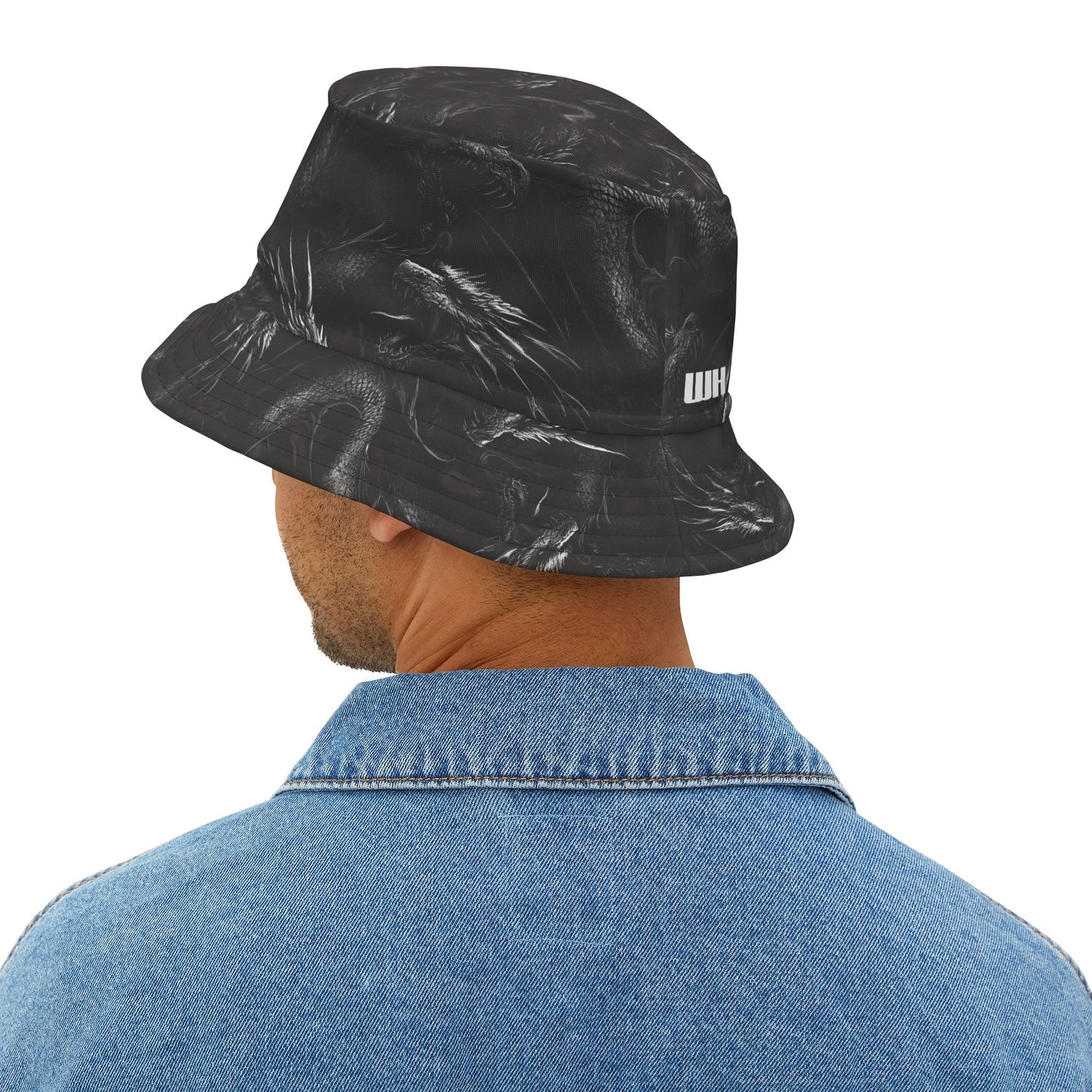 Dragon Bucket Hat: Midnight Serpent